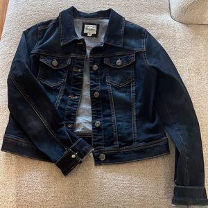 Wax Jean cropped denim stretch jacket